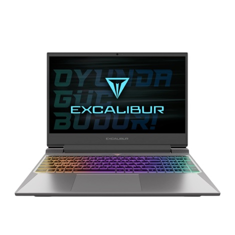 CASPER EXCALIBUR NOTEBOOK G880.1342-BEA0X-C İNTEL CORE İ5-1342 İŞLEMCİ 500GB NVME SSD 16GB RAM 4050 RTX 6GB 15.6''FHD